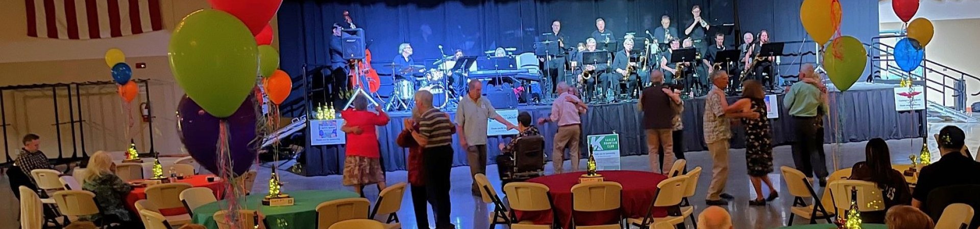 Dancing to the Wenatchee Big Band 2024